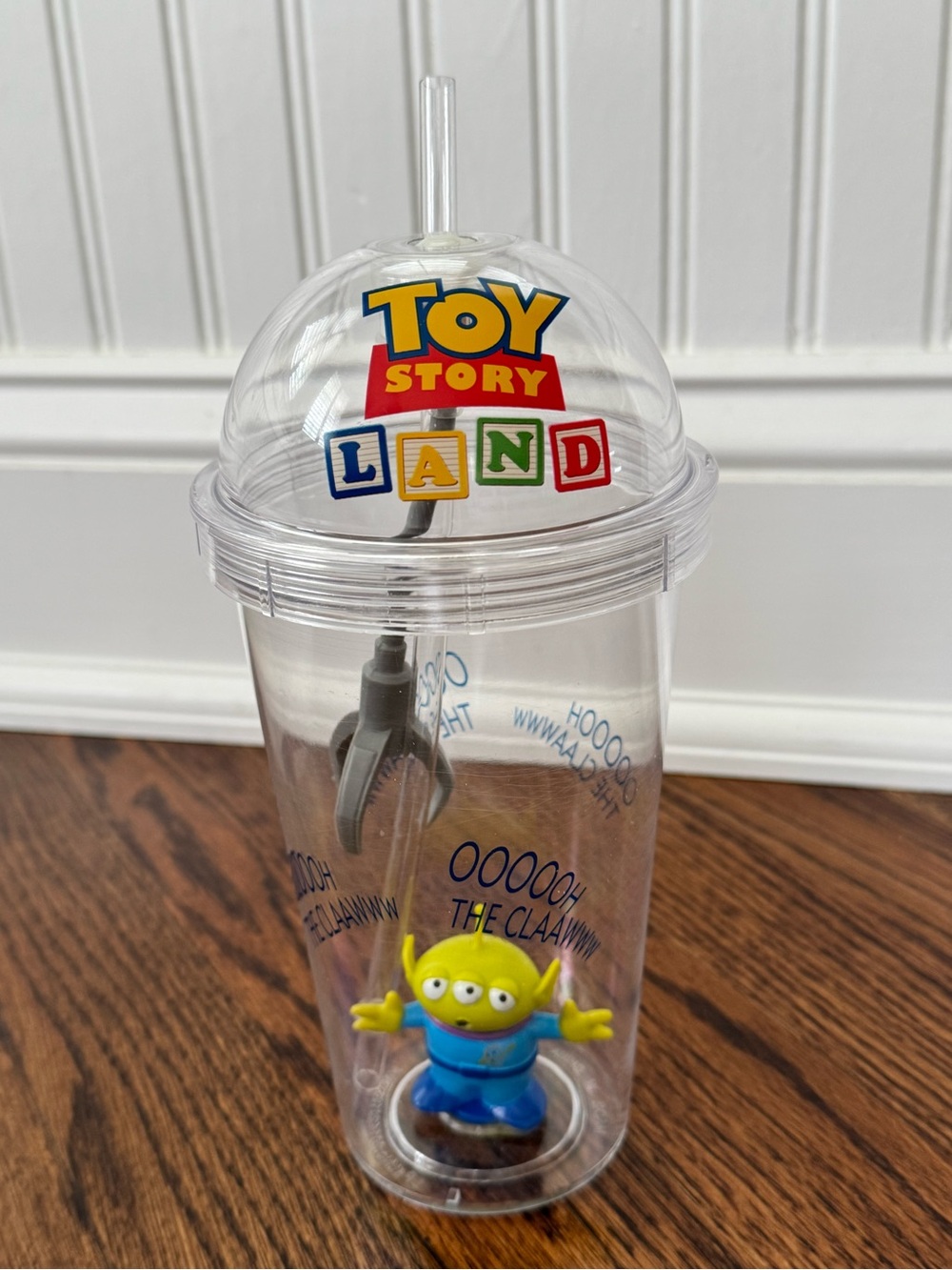 Toy Story Land light up “the claw” alien cup from Disney World